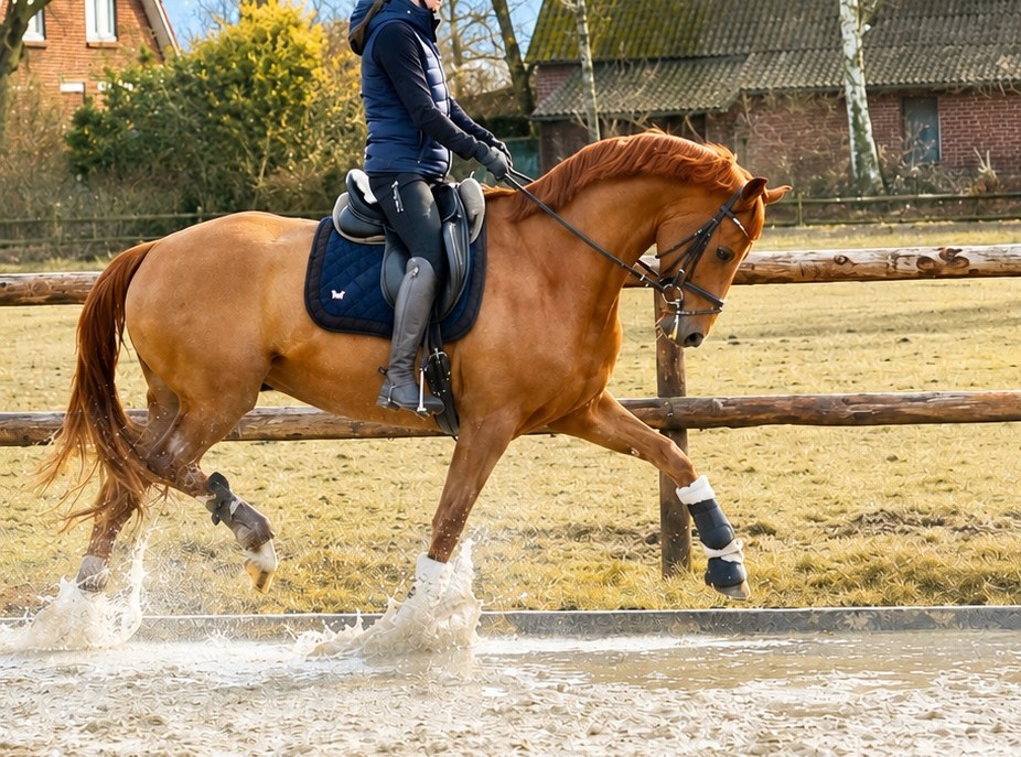 6 y.o. chestnut Dressage Gelding