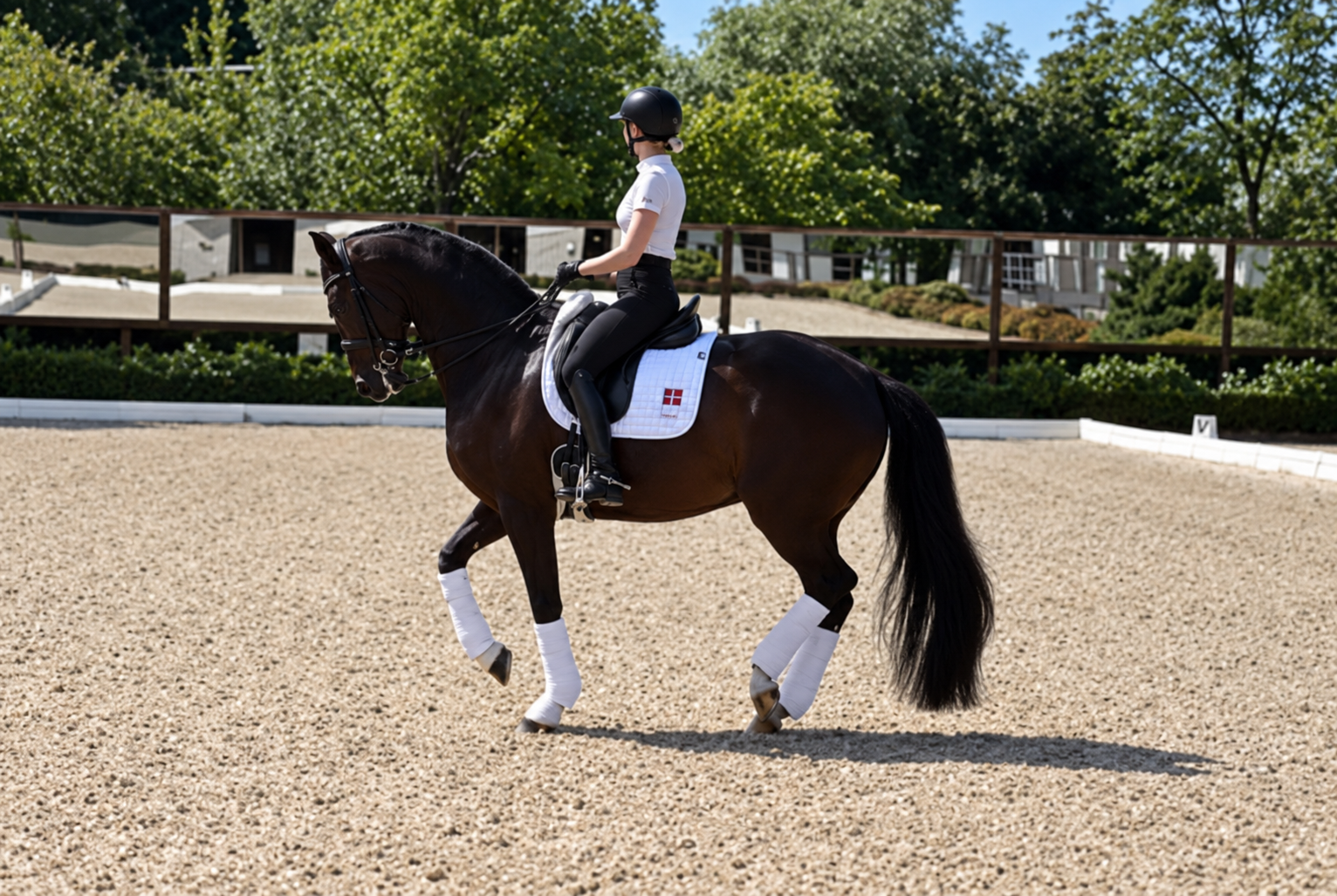12 y.o. beautiful mare schooling GP